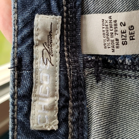 Chico,s Platinum jeans - Picture 5 of 5